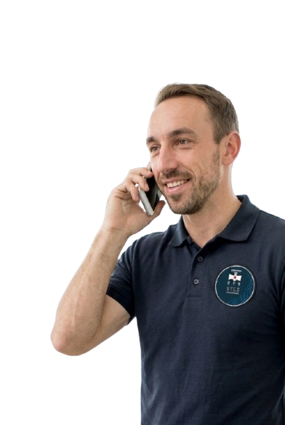 Plombier au téléphone